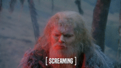 [ SCREAMING ]  