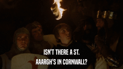 ISN'T THERE A ST. AAARGH'S IN CORNWALL? 