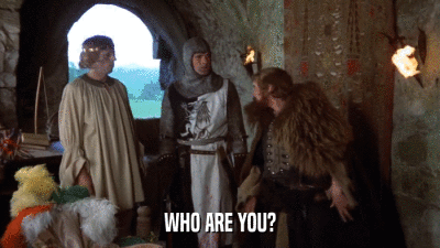 WHO ARE YOU?  
