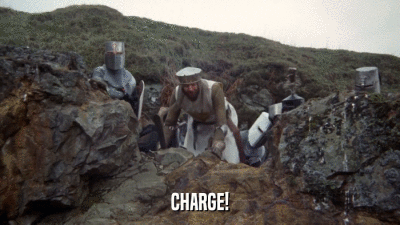 CHARGE!  