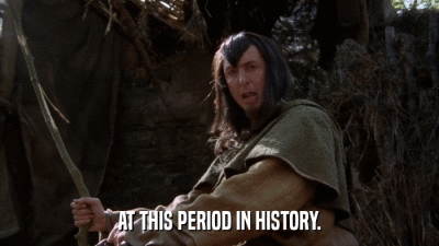 AT THIS PERIOD IN HISTORY.  