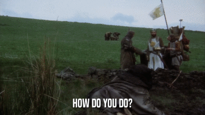 HOW DO YOU DO?  