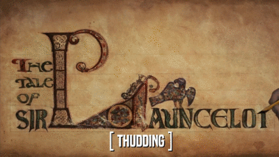 [ THUDDING ]  