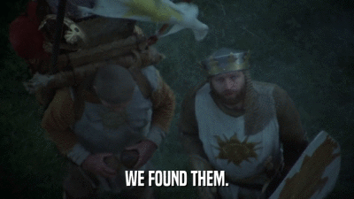 WE FOUND THEM.  