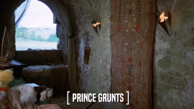 [ PRINCE GRUNTS ]  