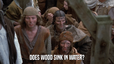 DOES WOOD SINK IN WATER?  