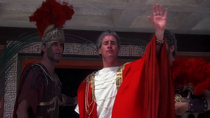 YOU JUST SENT HIM FOR CRUCIFIXION, SIR! WAIT! WAIT! WE DO HAVE A BWIAN. 