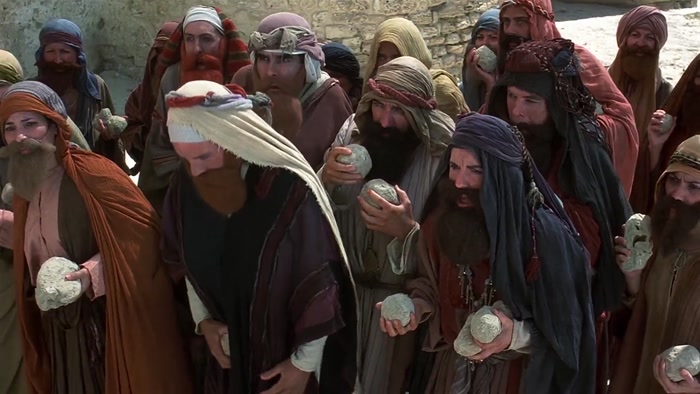 COME ON! WHO THREW THAT?  