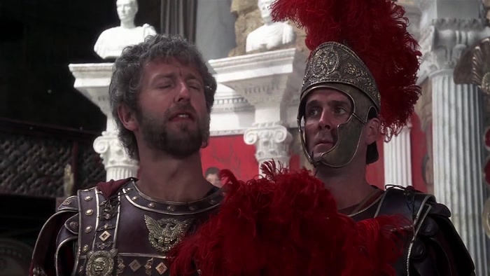 LET ME COME WITH YOU, PONTIUS. I MAY BE OF SOME ATHISTANCE IF THERE ITH A SUDDEN CRITHIS! 