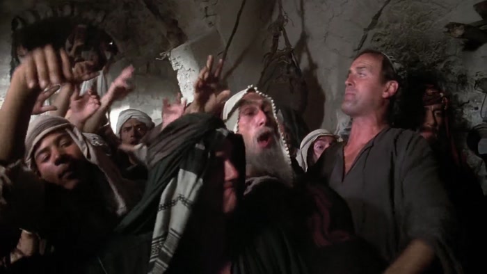 LOOK, THE LEPERS ARE QUEUING!  