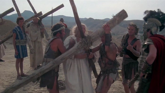 LOOK, IT'S NOT MY CROSS. WHAT?!  