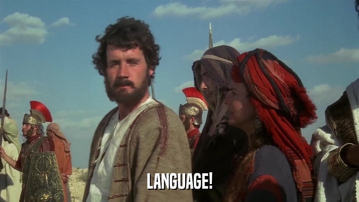 LANGUAGE!  