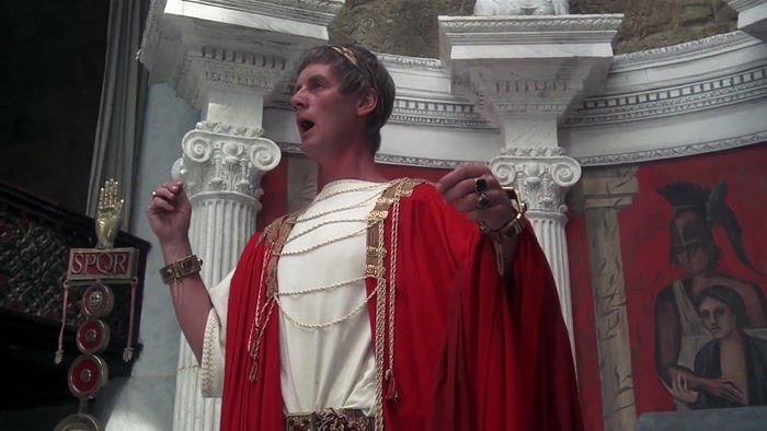 GUARD! DO WE HAVE ANY CWUCIFIXIONS TODAY? 