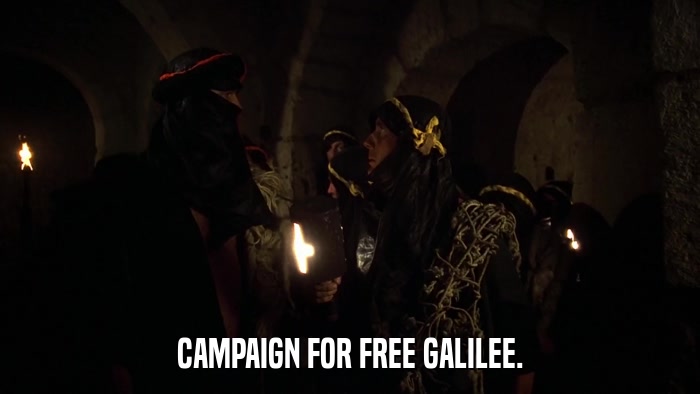 CAMPAIGN FOR FREE GALILEE.  
