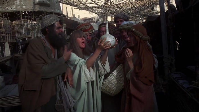 IT IS HIS GOURD. WE WILL CARRY IT FOR YOU, MASTER. 