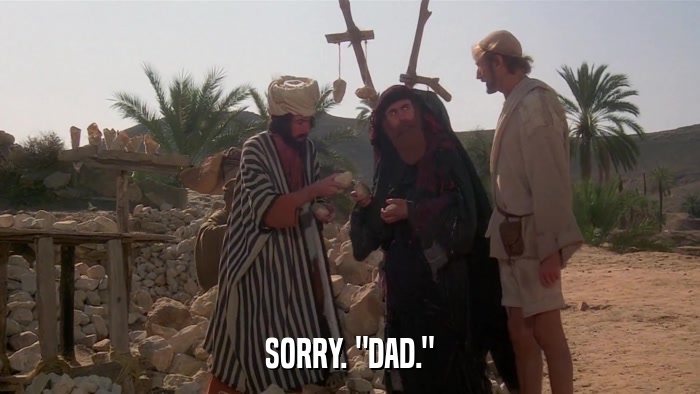 SORRY. 