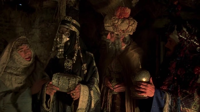 WELL, WHY DIDN'T YOU SAY? HE'S OVER THERE. 