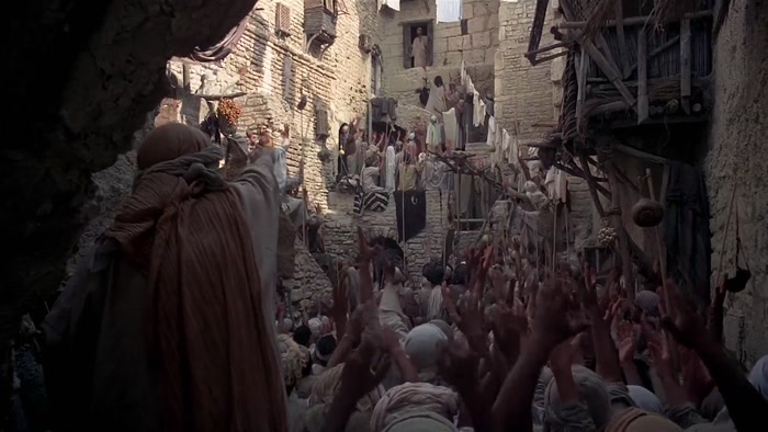 GOOD MORNING! CROWD: A BLESSING! A BLESSING! 
