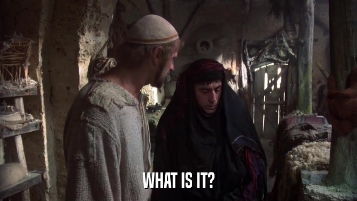 WHAT IS IT?  