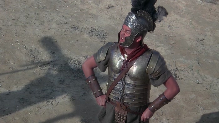 HANDS UP, ALL THOSE WHO DON'T WANT TO BE CRUCIFIED HERE! 