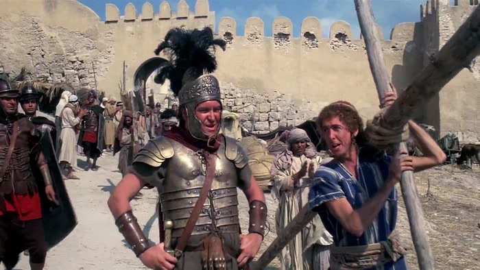 OH, DEAR. YOU MEAN I MIGHT HAVE TO GIVE UP BEING CRUCIFIED IN THE AFTERNOONS? 