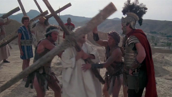 LOOK, IT'S NOT MY CROSS. WHAT?!  