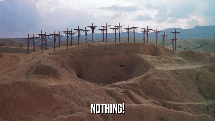 NOTHING!  