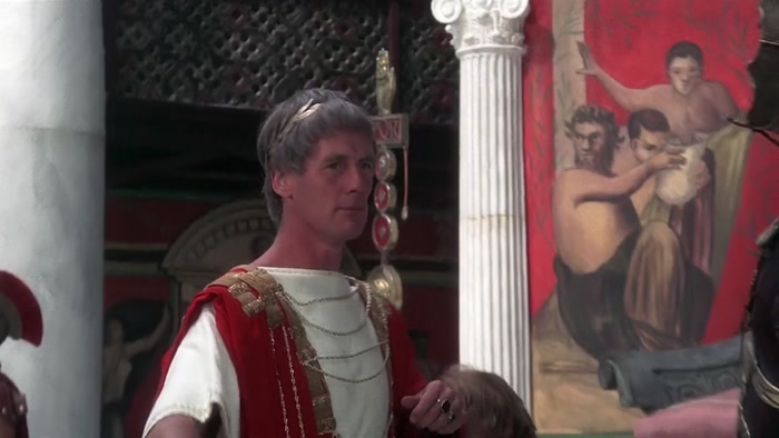 I REALLY WOULDN'T, SIR! OUT OF THE WAY, CENTURION! 