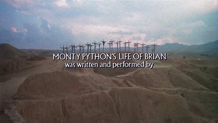 SEE? THE END OF THE FILM. INCIDENTALLY, THIS RECORD IS AVAILABLE IN THE FOYER. 