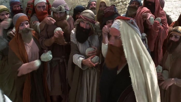 [ LOW-PITCHED VOICES ] HIM! HIM! HIM! 