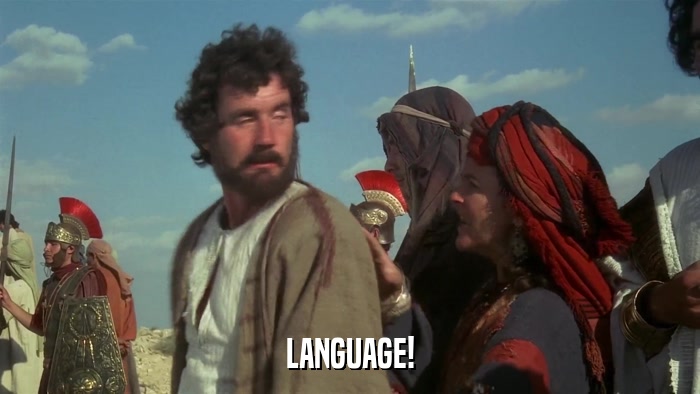 LANGUAGE!  