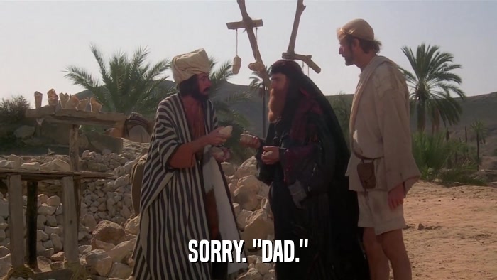 SORRY. 
