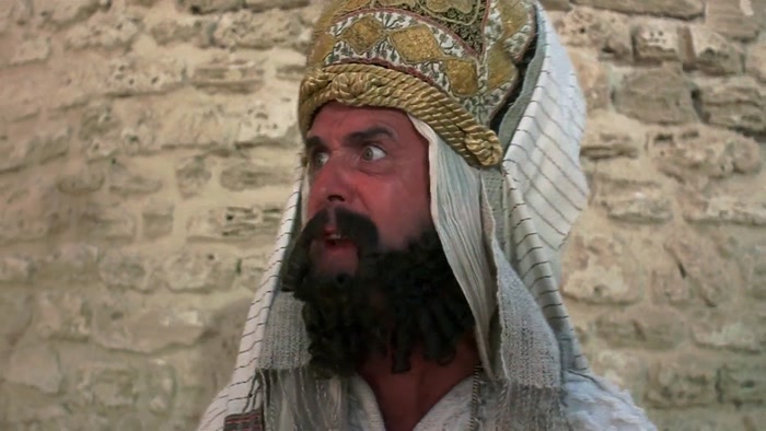 AND SO AS A BLASPHEMER...  