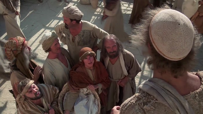AND HE GAVE THEM... WAIT A MINUTE, WERE THERE THREE? 