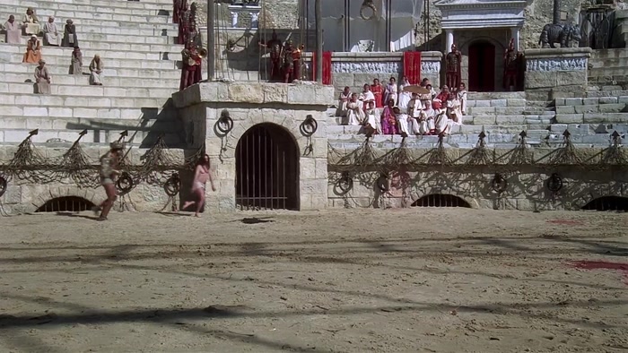[ GLADIATOR PANTING AND GASPING ]  