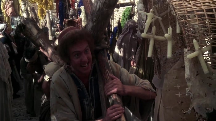 HE HAD YOU THERE, MATE, DIDN'T HE? THAT'LL TEACH YOU A LESSON! 