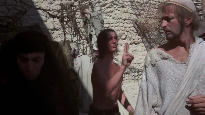 LEAVE HIM ALONE. ALL RIGHT. TWO SHEKELS, JUST TWO. 