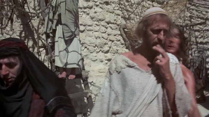 LEAVE HIM ALONE. ALL RIGHT. TWO SHEKELS, JUST TWO. 