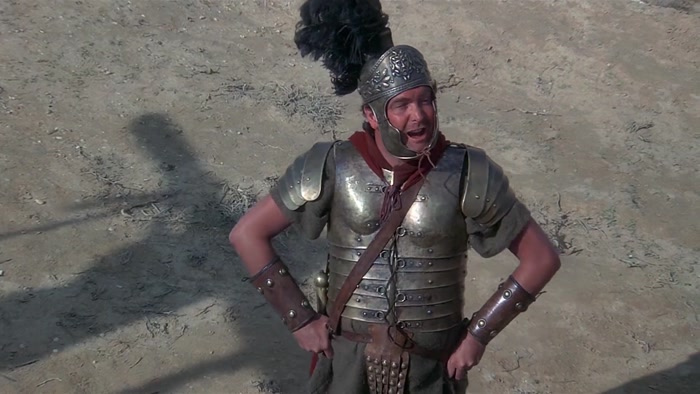 HANDS UP, ALL THOSE WHO DON'T WANT TO BE CRUCIFIED HERE! 