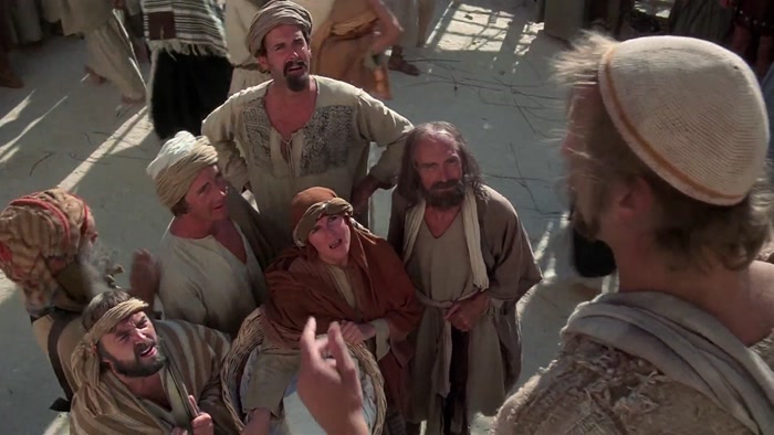 AND HE GAVE THEM... WAIT A MINUTE, WERE THERE THREE? 