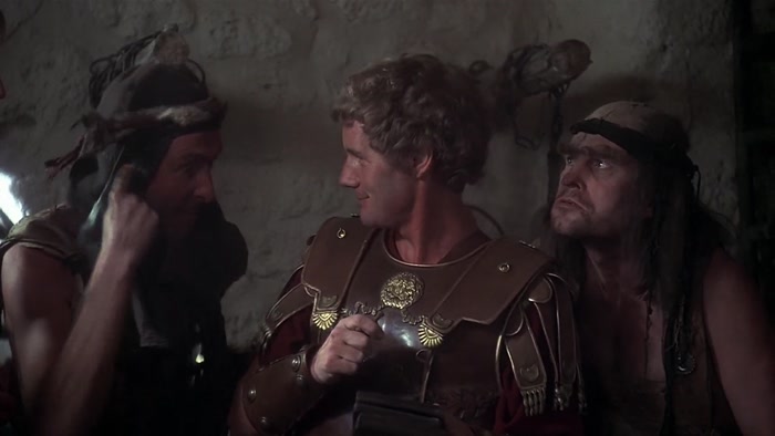 HE'S DEAF... DEAF AS A POST, SIR. 
