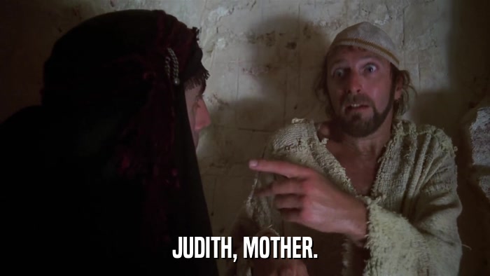 JUDITH, MOTHER.  