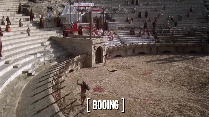 [ BOOING ]  