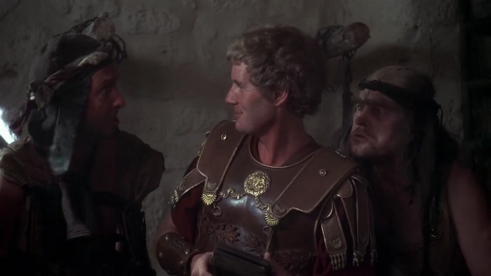 HE'S DEAF... DEAF AS A POST, SIR. 