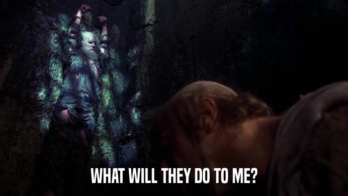 WHAT WILL THEY DO TO ME?  