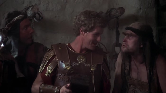 HE'S DEAF... DEAF AS A POST, SIR. 