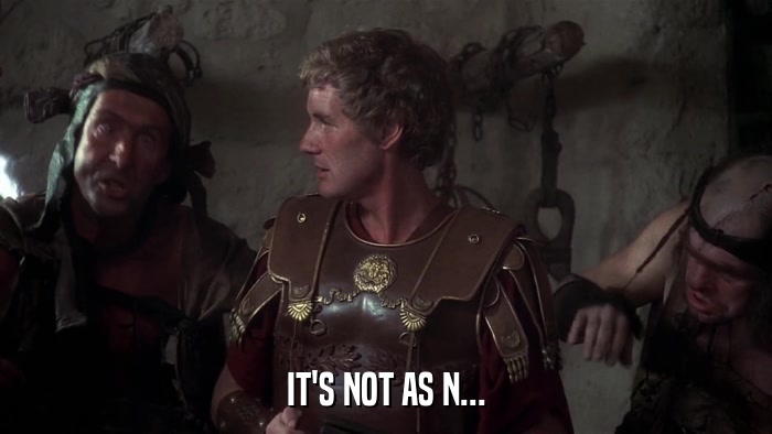 IT'S NOT AS N...  