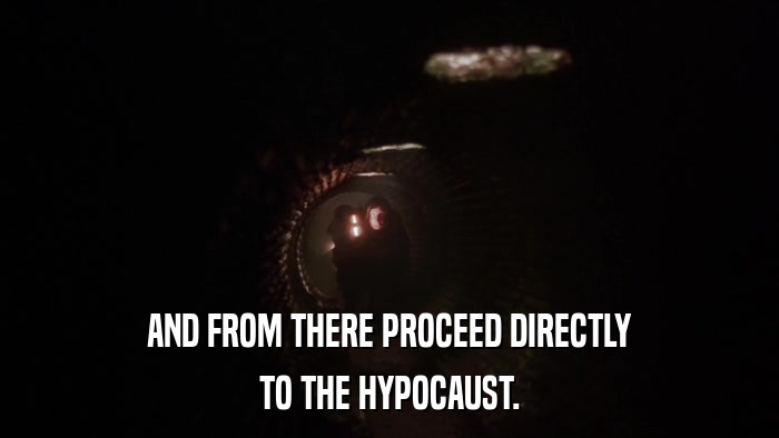 AND FROM THERE PROCEED DIRECTLY TO THE HYPOCAUST. 