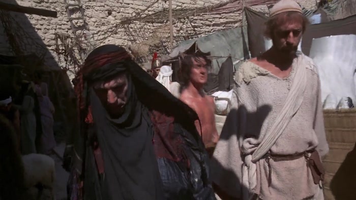 ALL RIGHT, SIR, MY FINAL OFFER. HALF A SHEKEL FOR AN OLD EX-LEPER? 