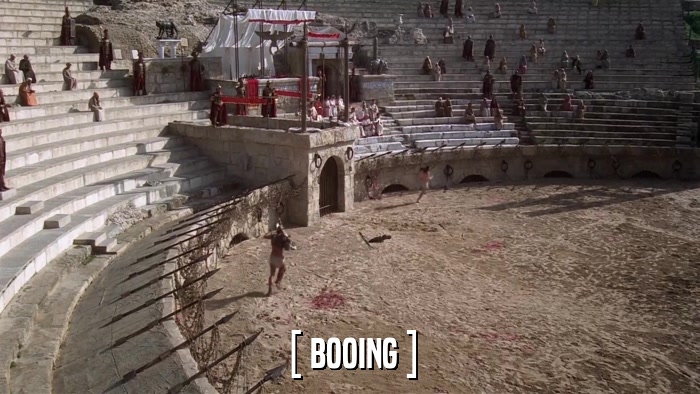 [ BOOING ]  